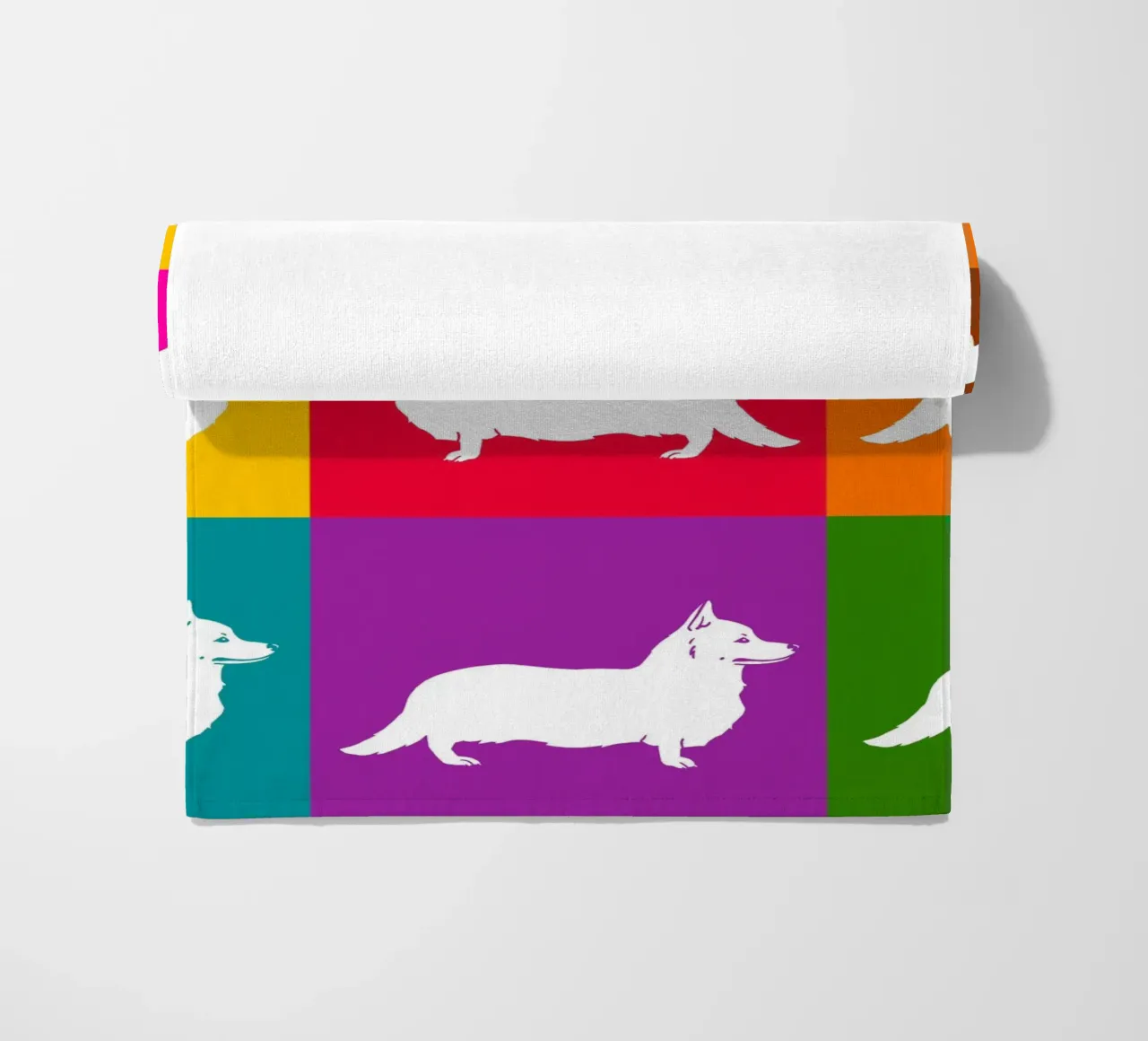 Corgie product.type.towel-beach common.byCreator Pop dogs