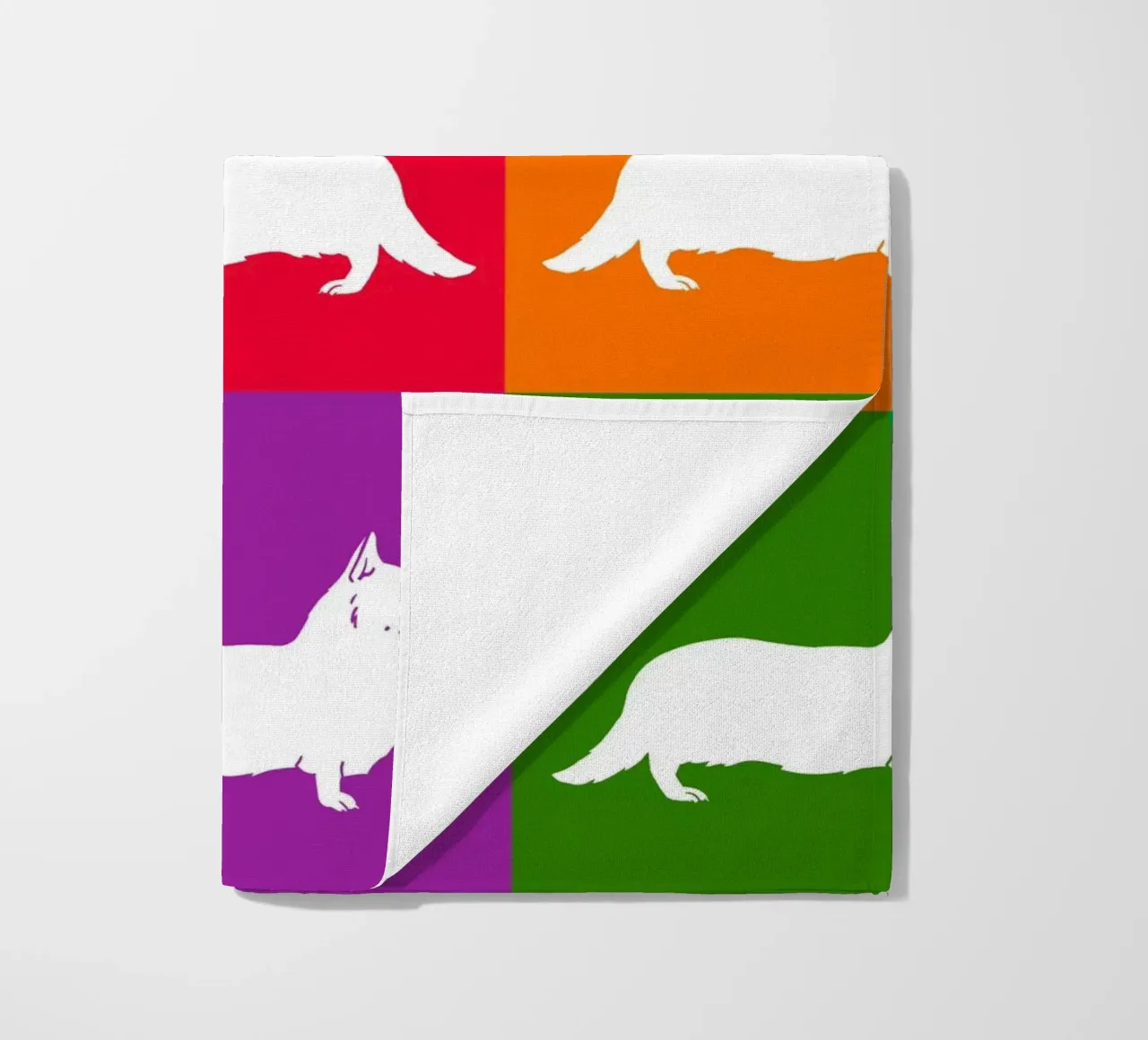 Corgie product.type.towel-beach common.byCreator Pop dogs