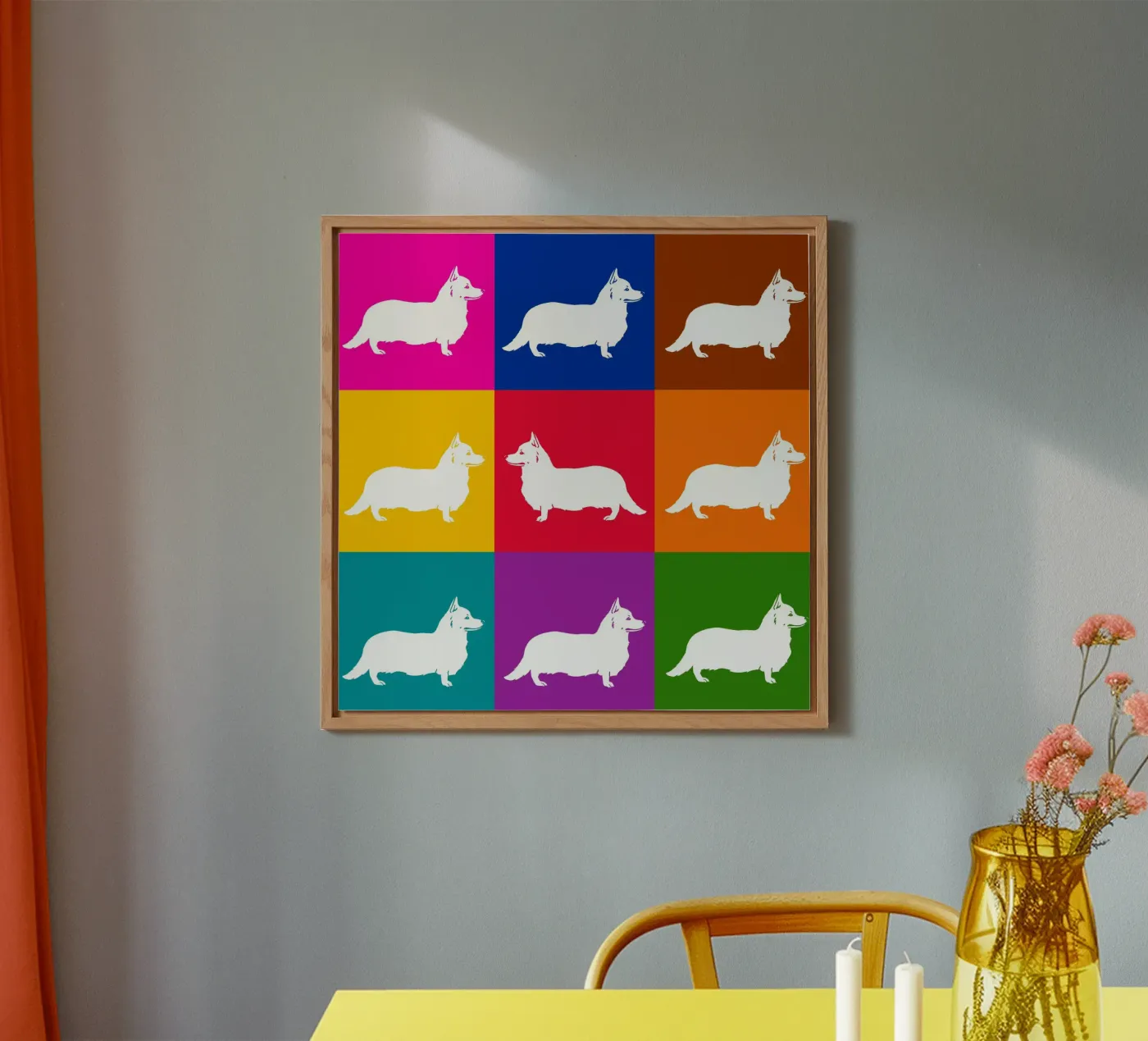 Corgie forex plate by Pop dogs