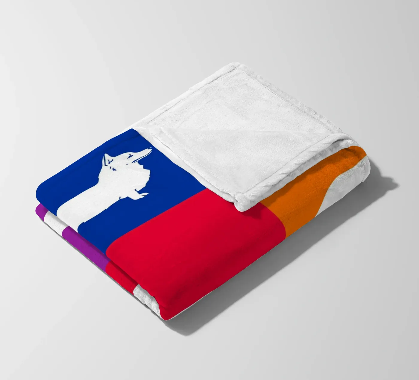 Corgie Fleecedecke von Pop dogs