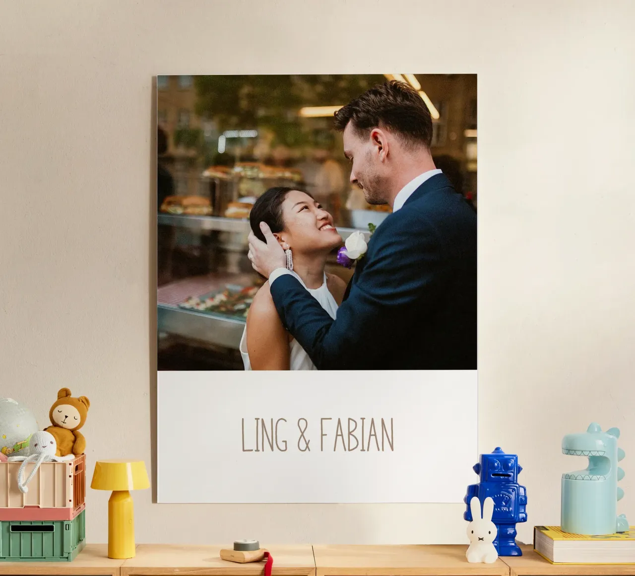 Coppia e nome plexiglass da Simple