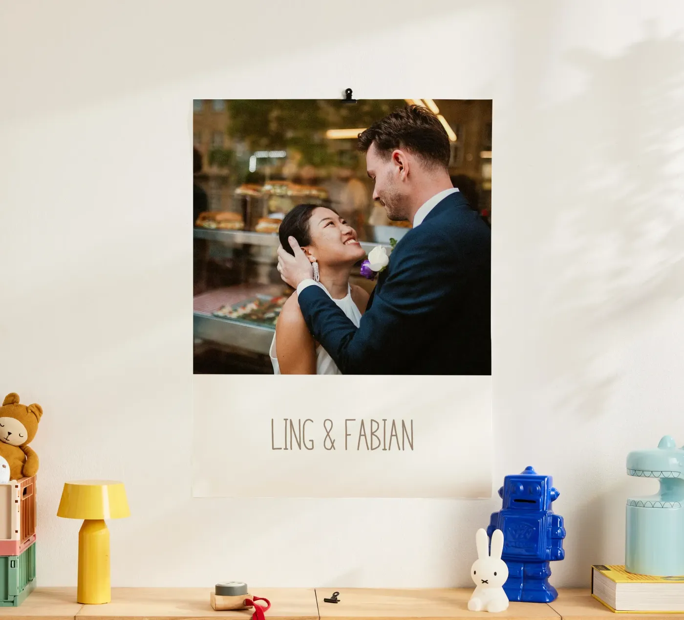 Coppia e nome poster da Simple