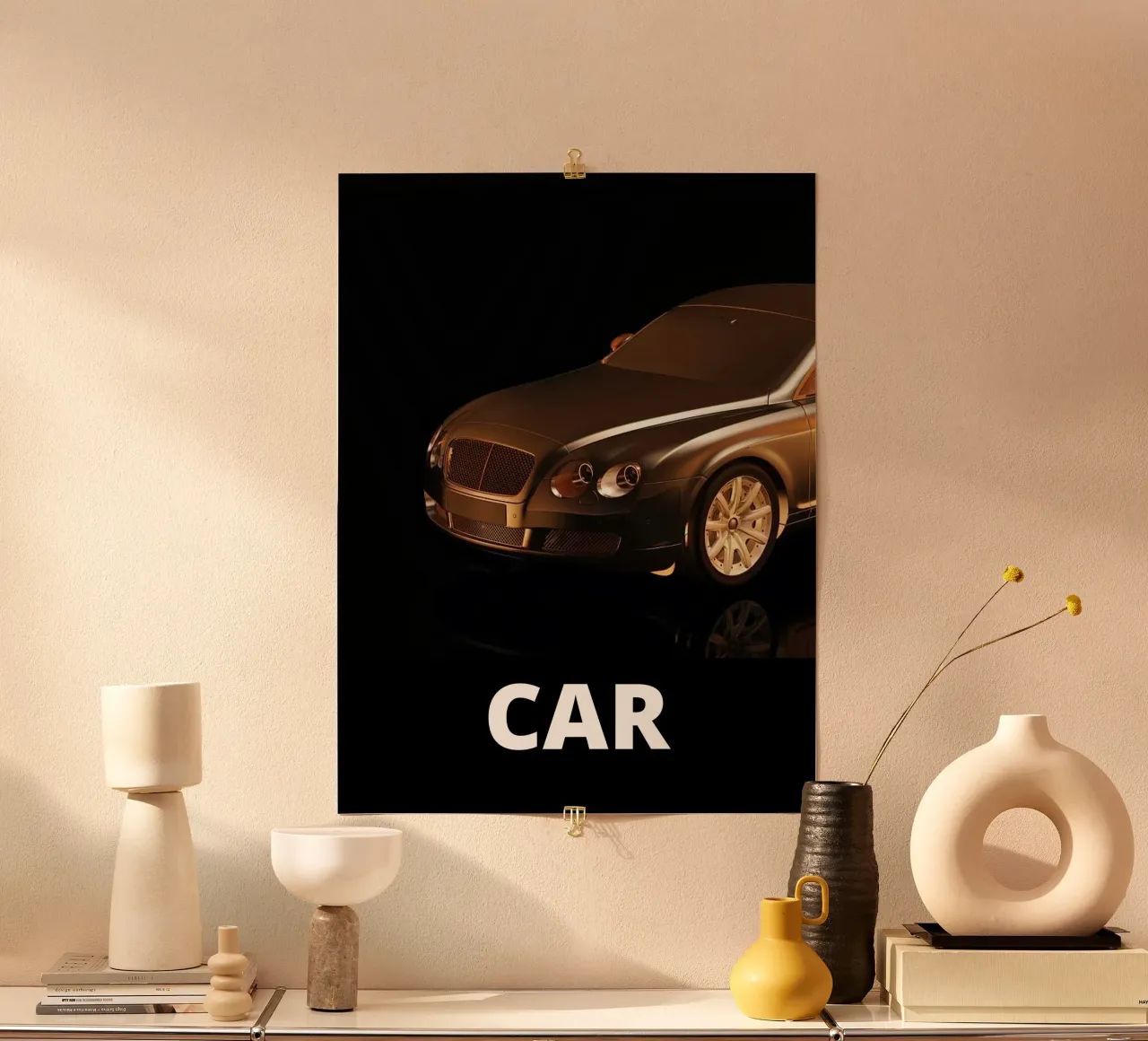 CAR poster van Simple