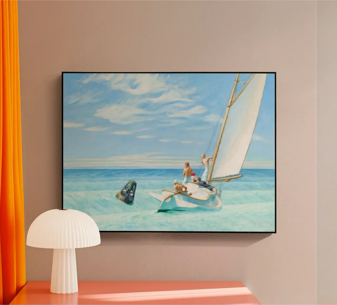 Ground Swell by Edward Hopper plexiglass da Art Shape