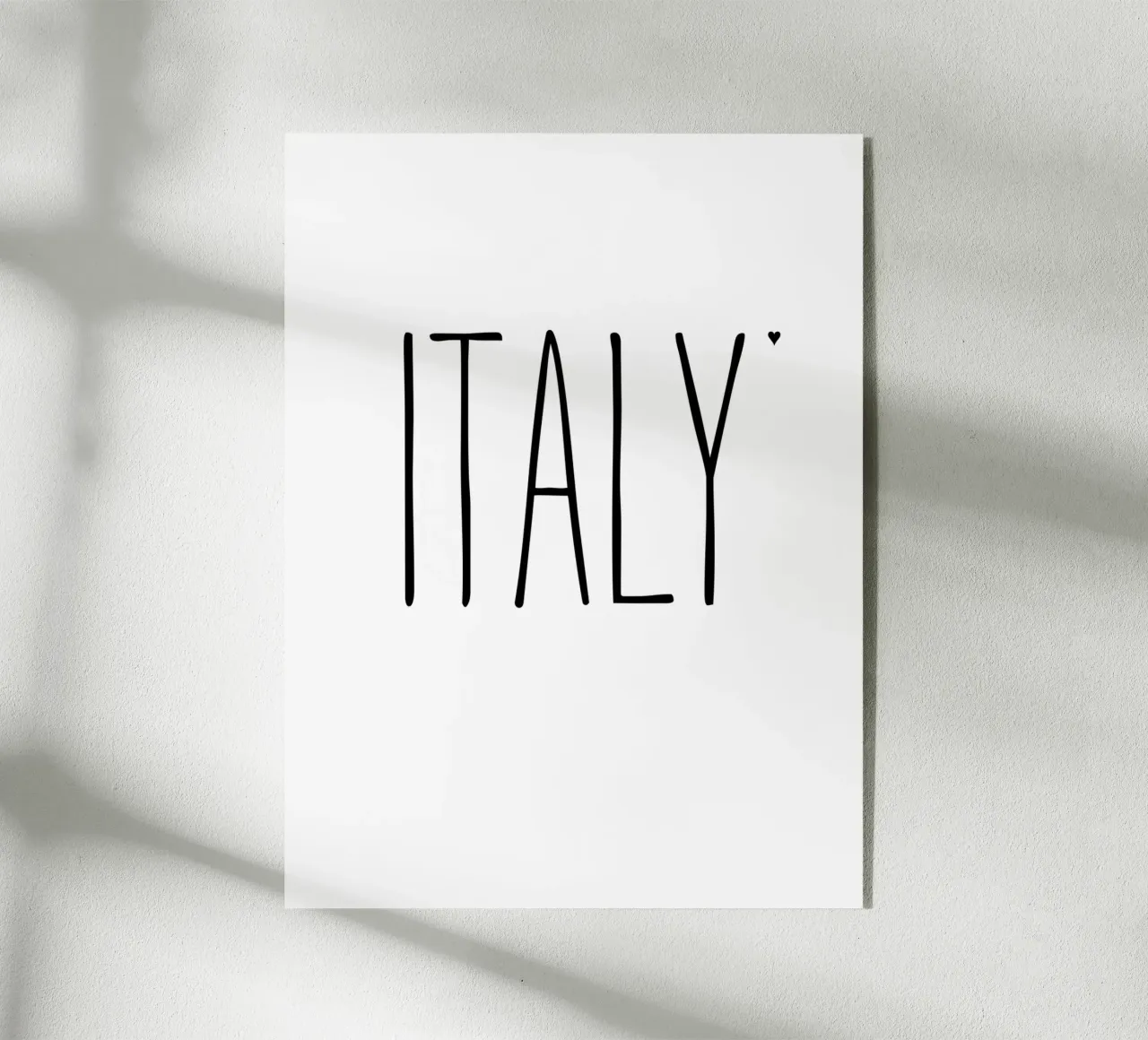 Italy plexiglass da typotraveler