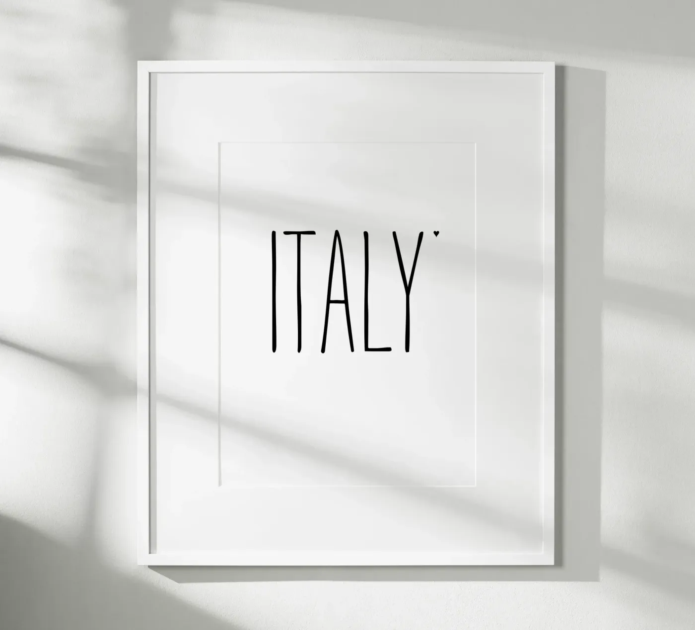 Italy poster da typotraveler