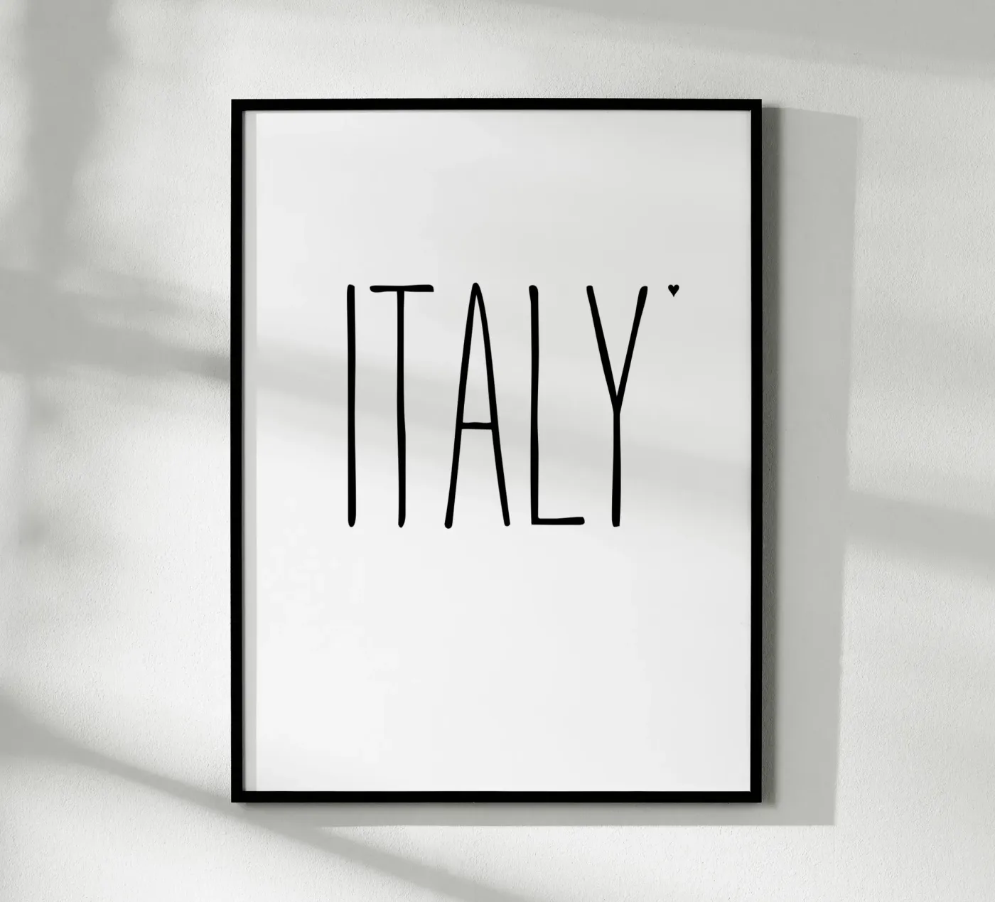 Italy poster da typotraveler