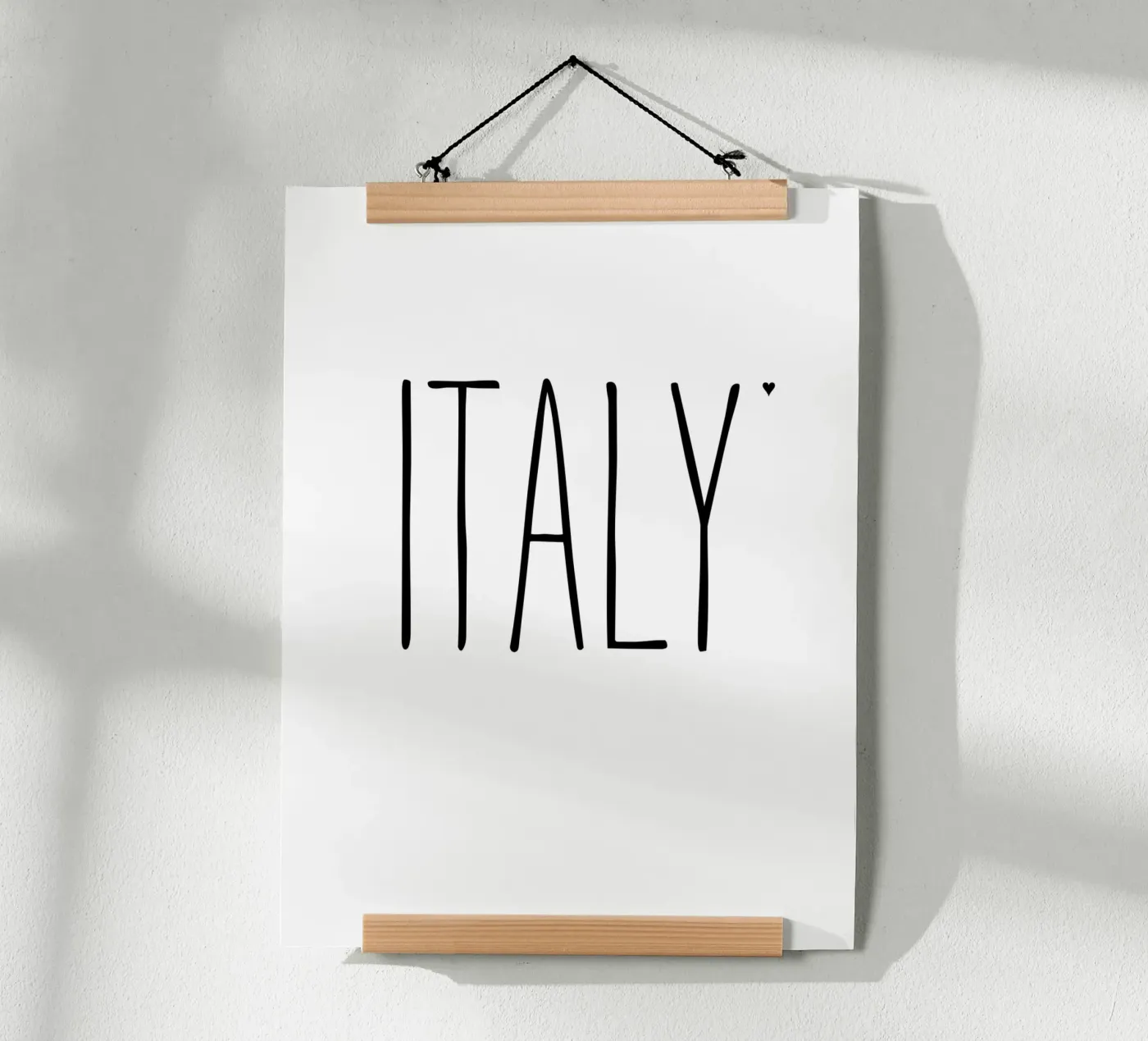 Italy poster da typotraveler