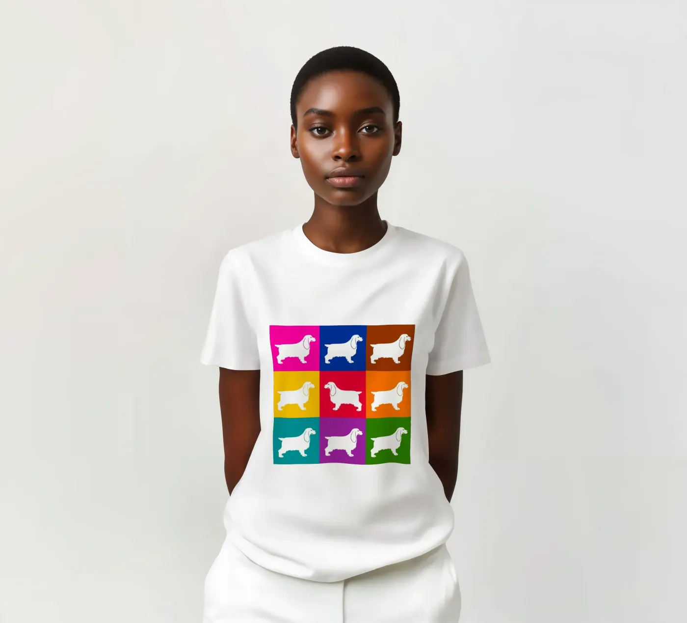Cocker t-shirt da Pop dogs