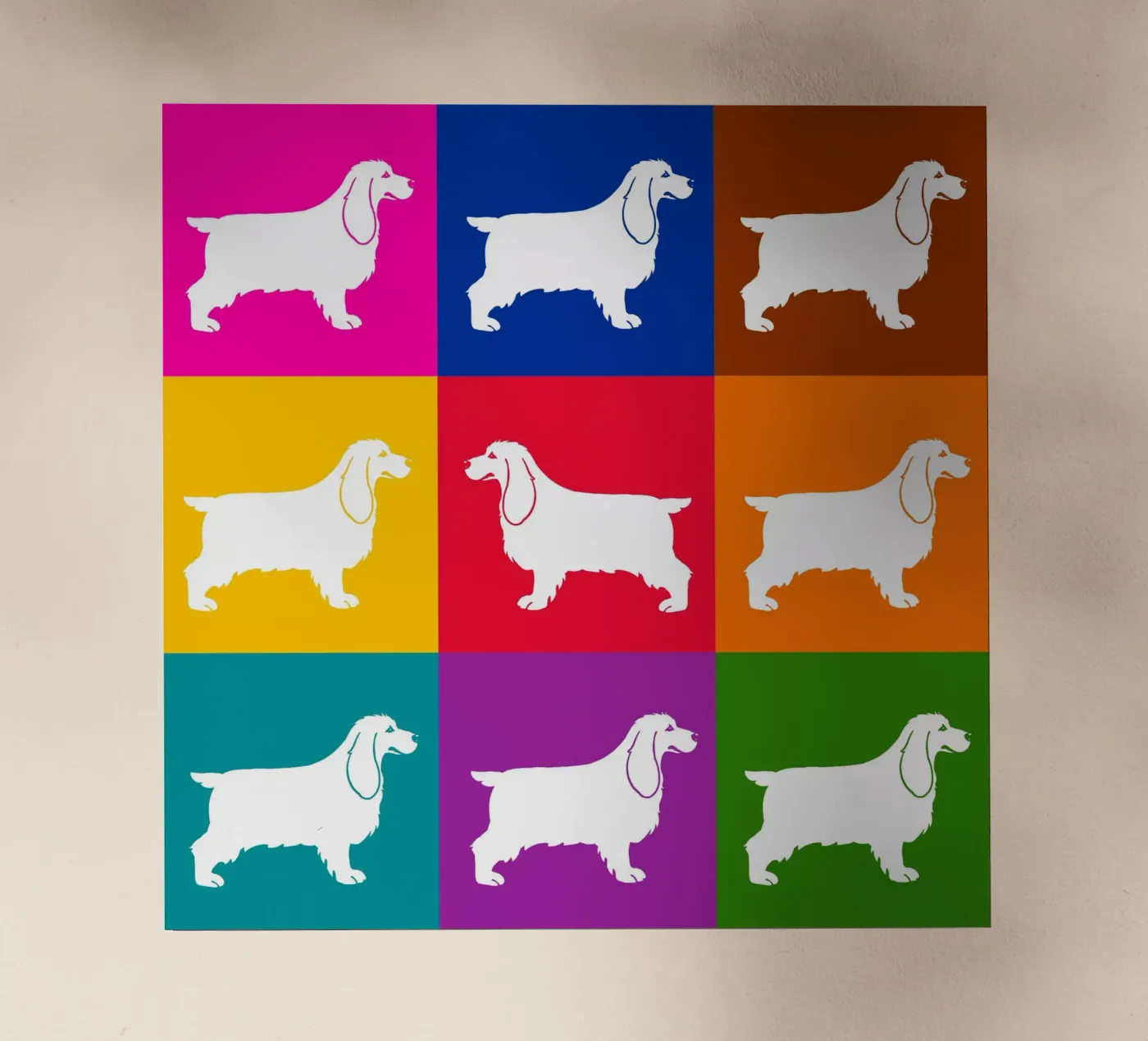 Cocker pellicola backlit da Pop dogs