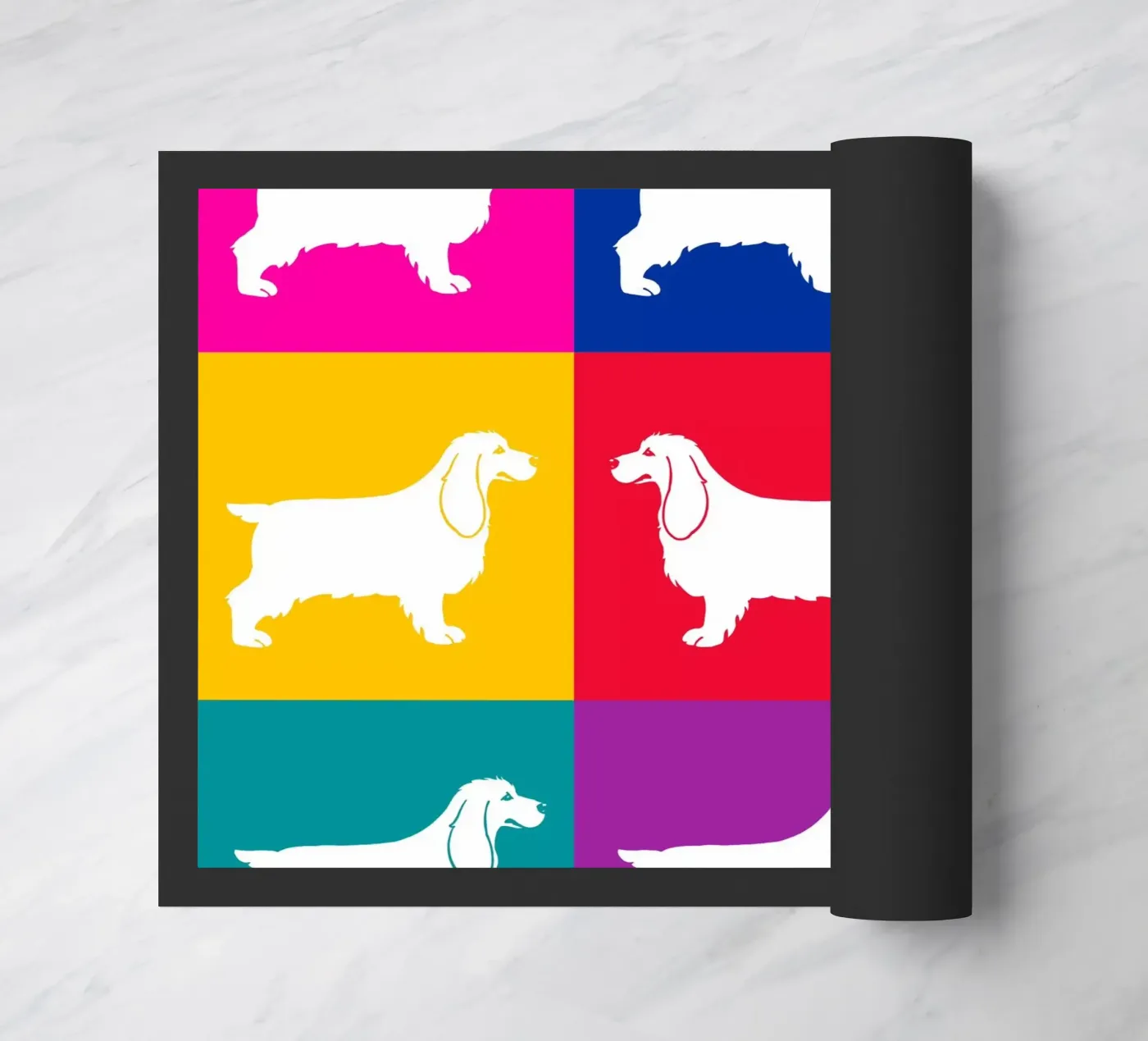 Cocker deurmat van Pop dogs