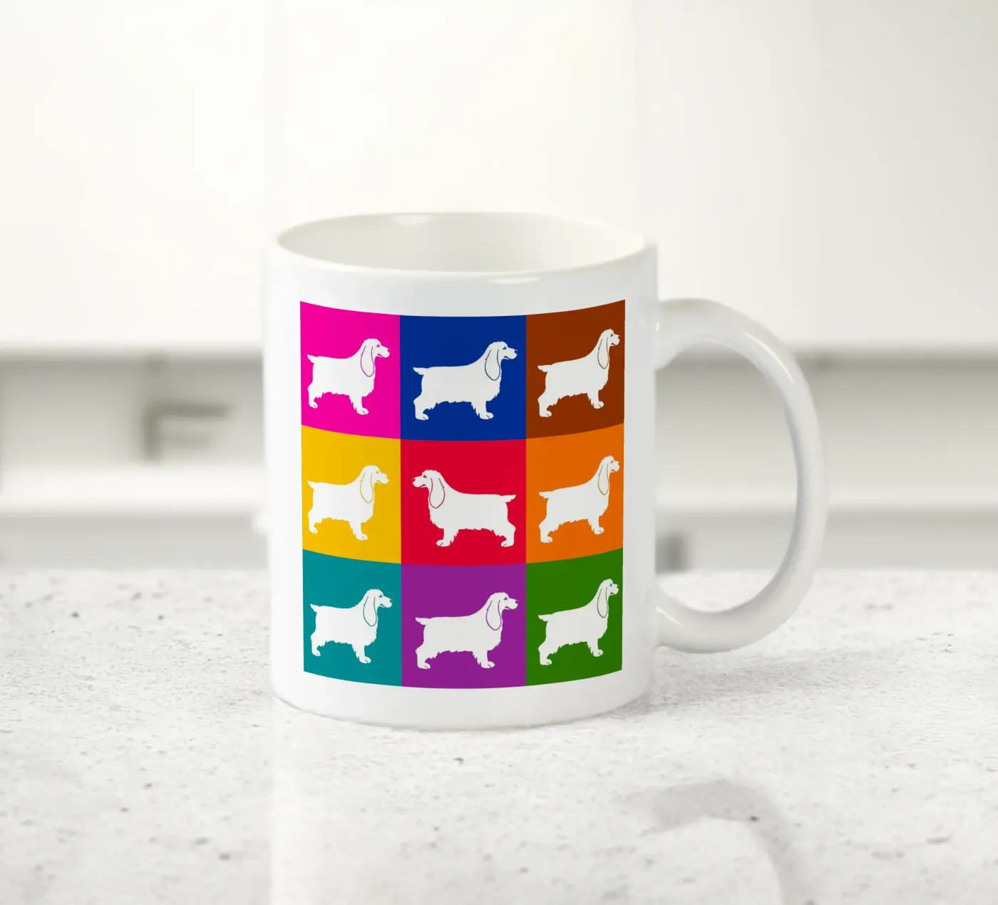 Cocker ceramic mug by Pop dogs