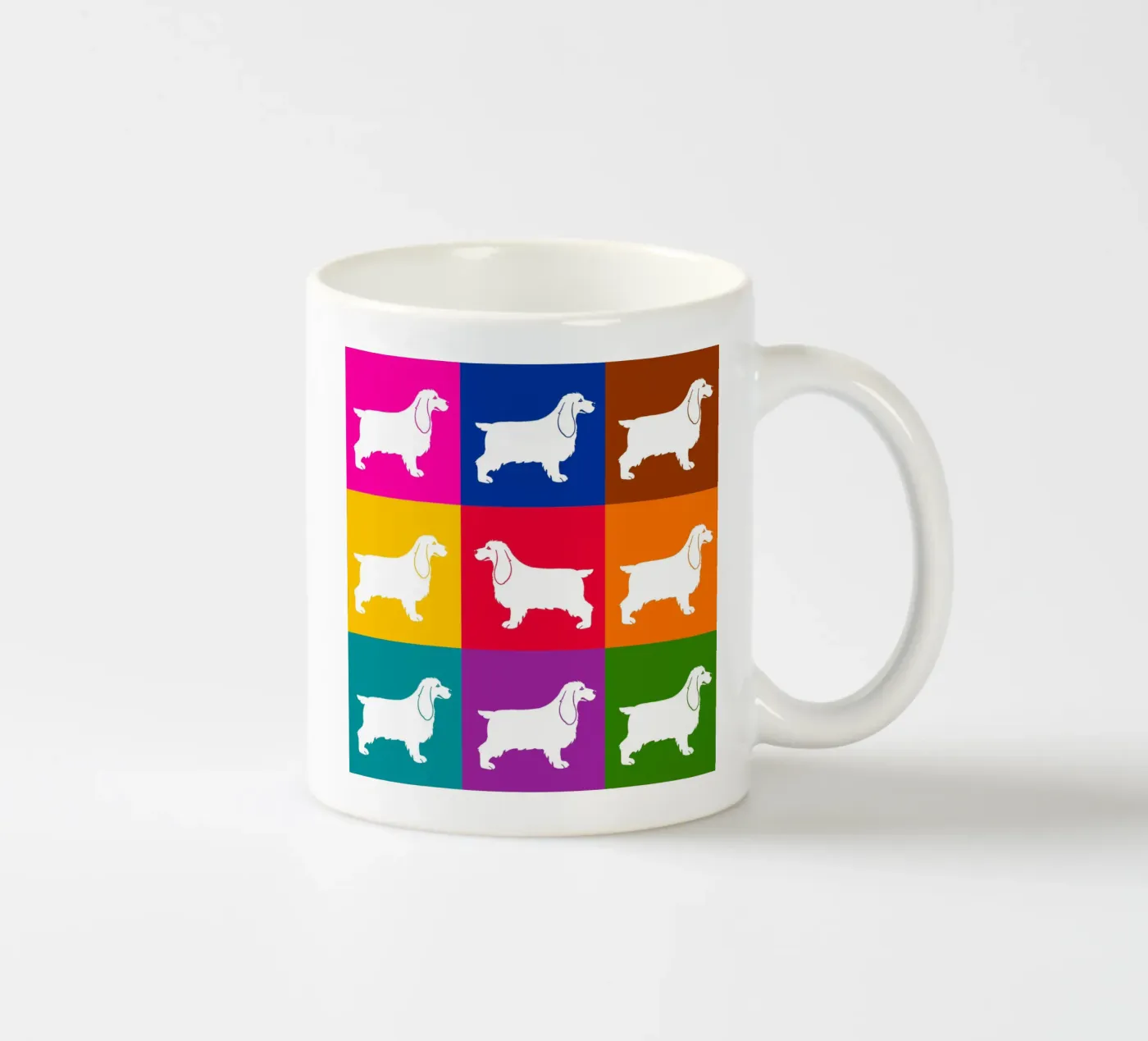 Cocker ceramic mug by Pop dogs