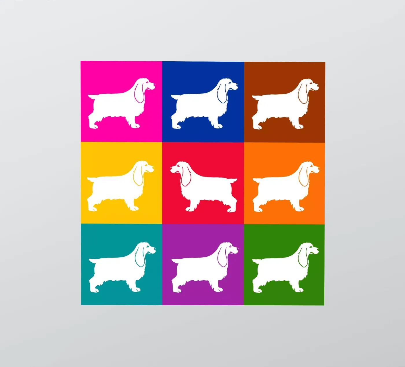 Cocker sticker by Pop dogs