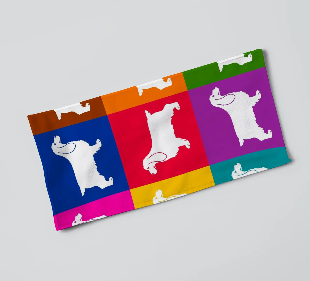 Cocker badhanddoek van Pop dogs