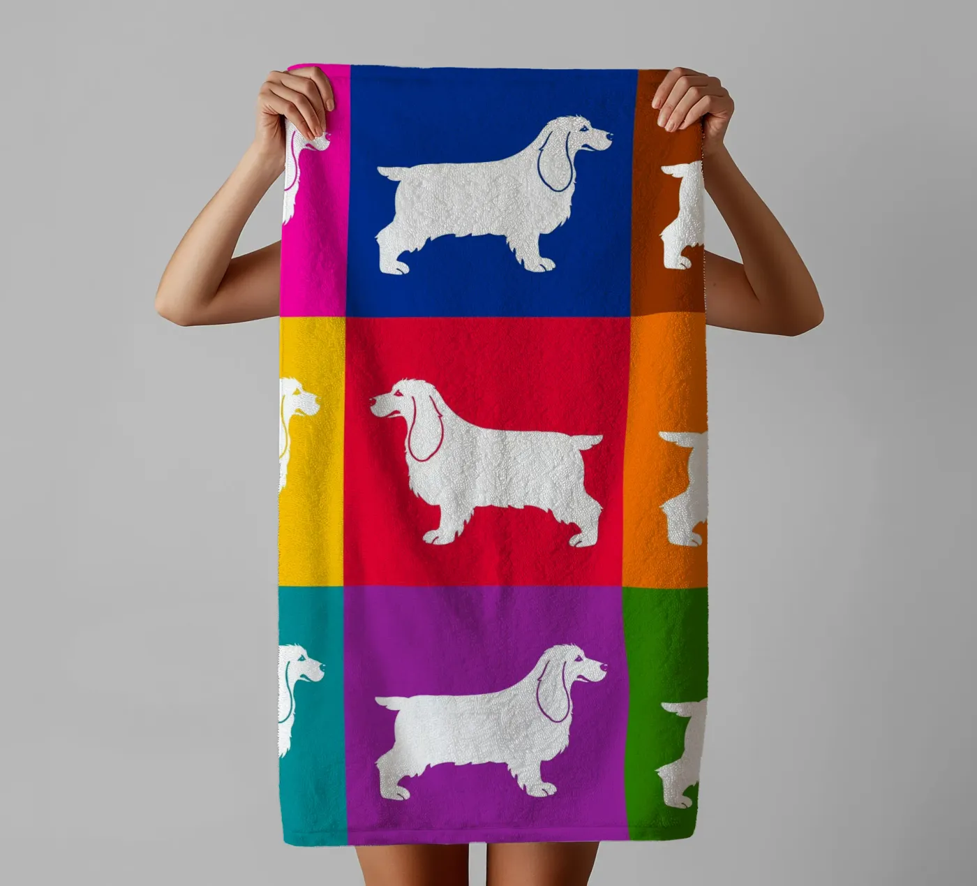 Cocker Handtuch von Pop dogs