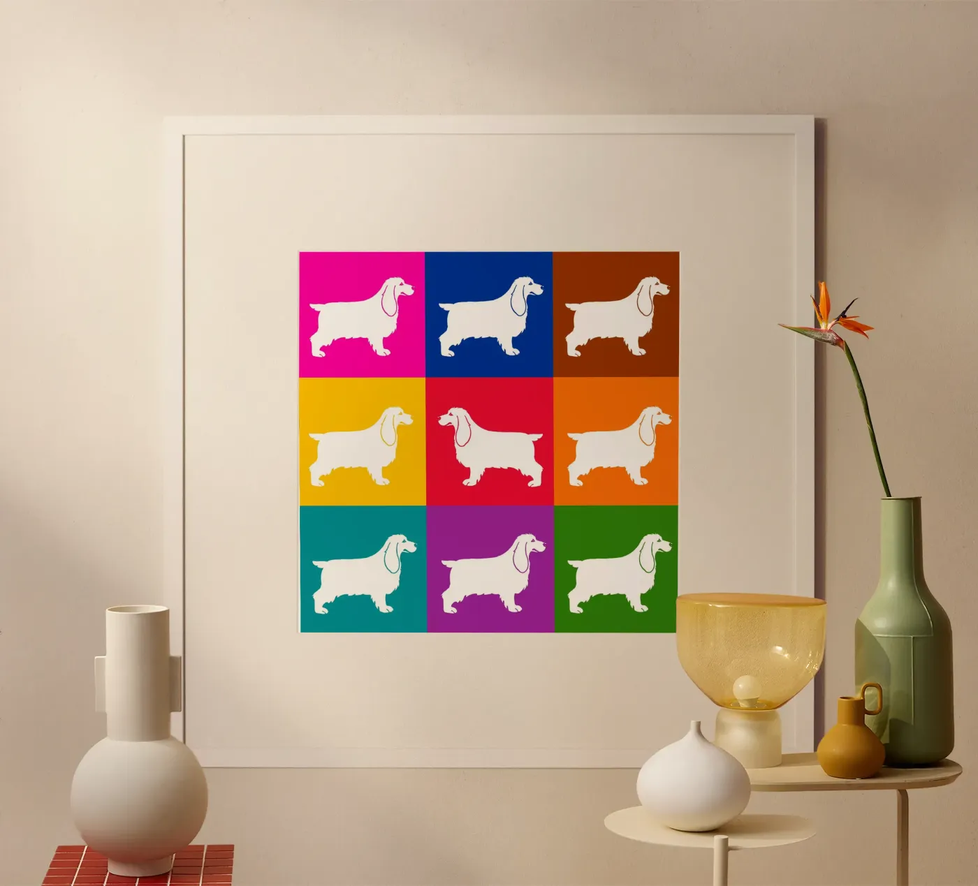 Cocker Poster von Pop dogs