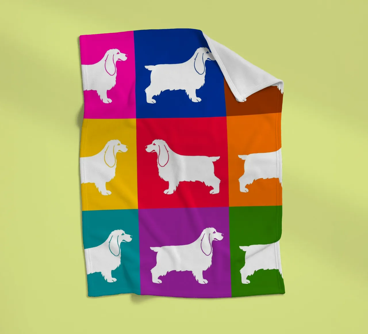 Cocker Fleecedecke von Pop dogs