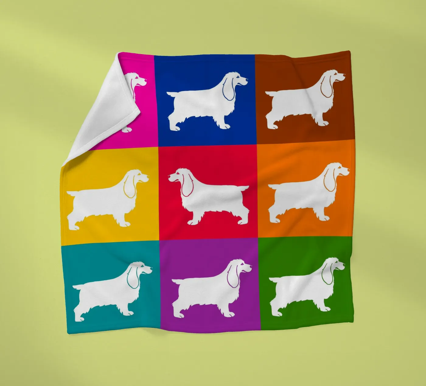 Cocker Fleecedecke von Pop dogs