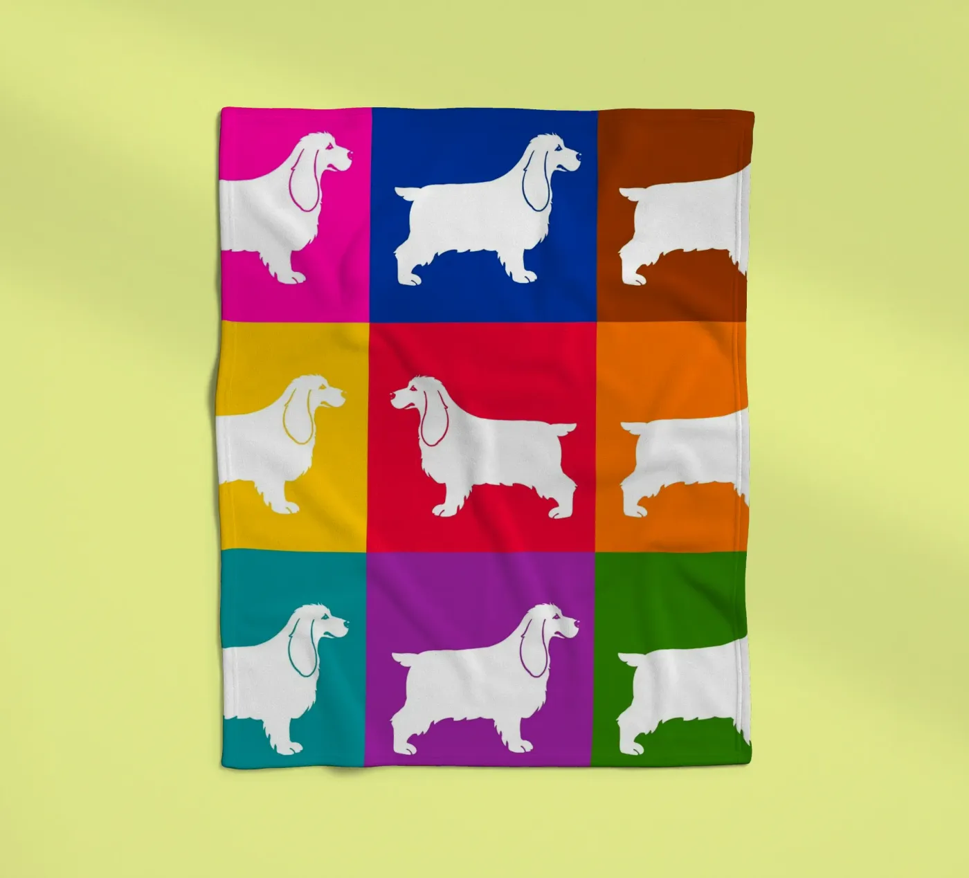 Cocker Fleecedecke von Pop dogs