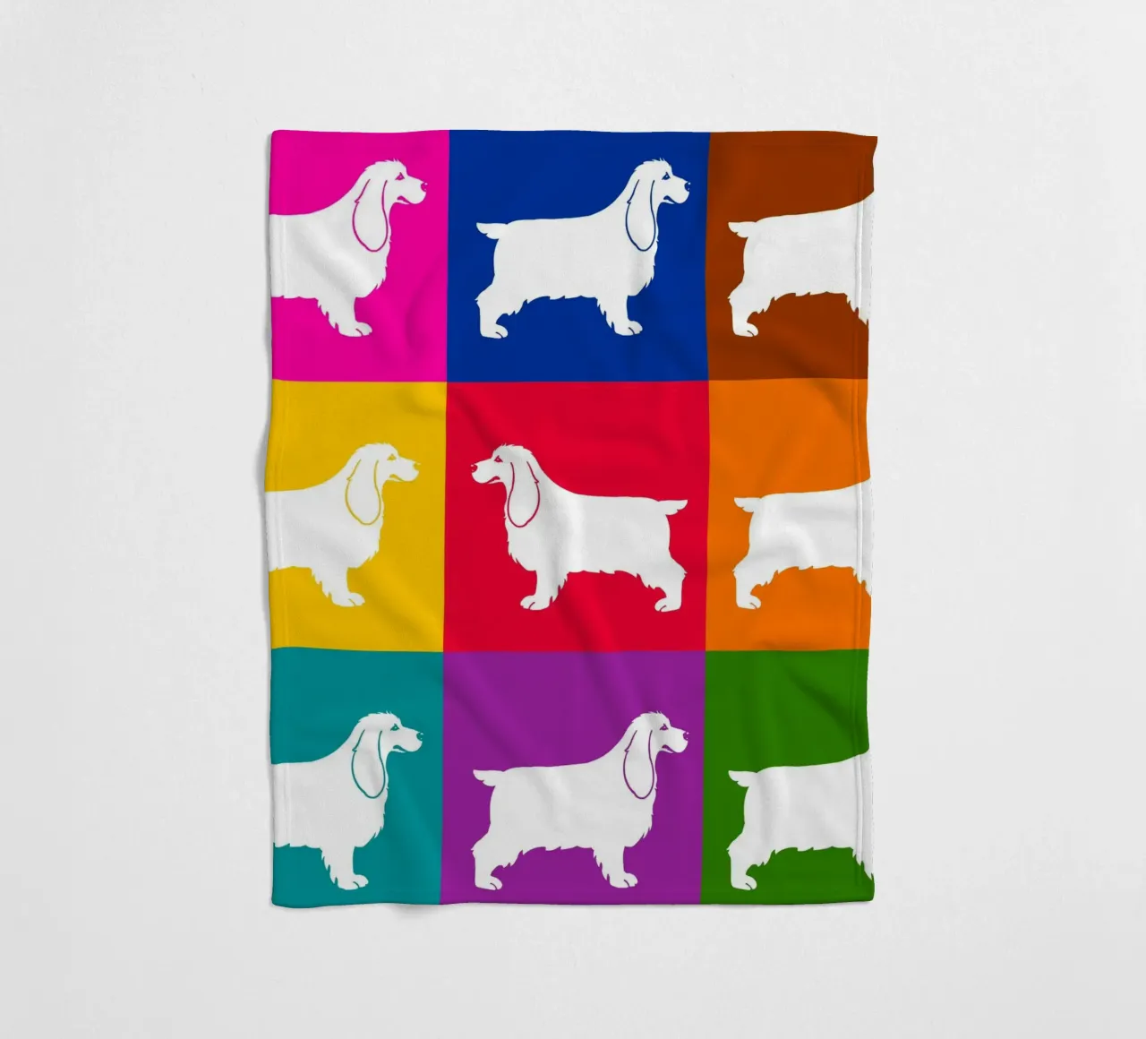 Cocker Fleecedecke von Pop dogs