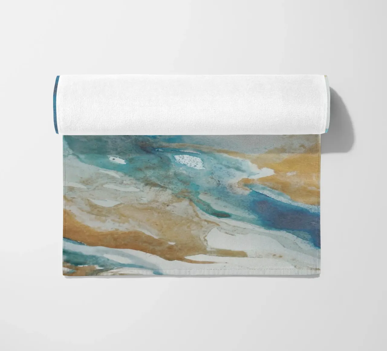 Costa Azzurra II telo mare da Eva Nev Watercolor