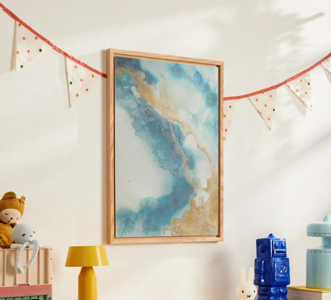 Blue Coast plexiglass da Eva Nev Watercolor