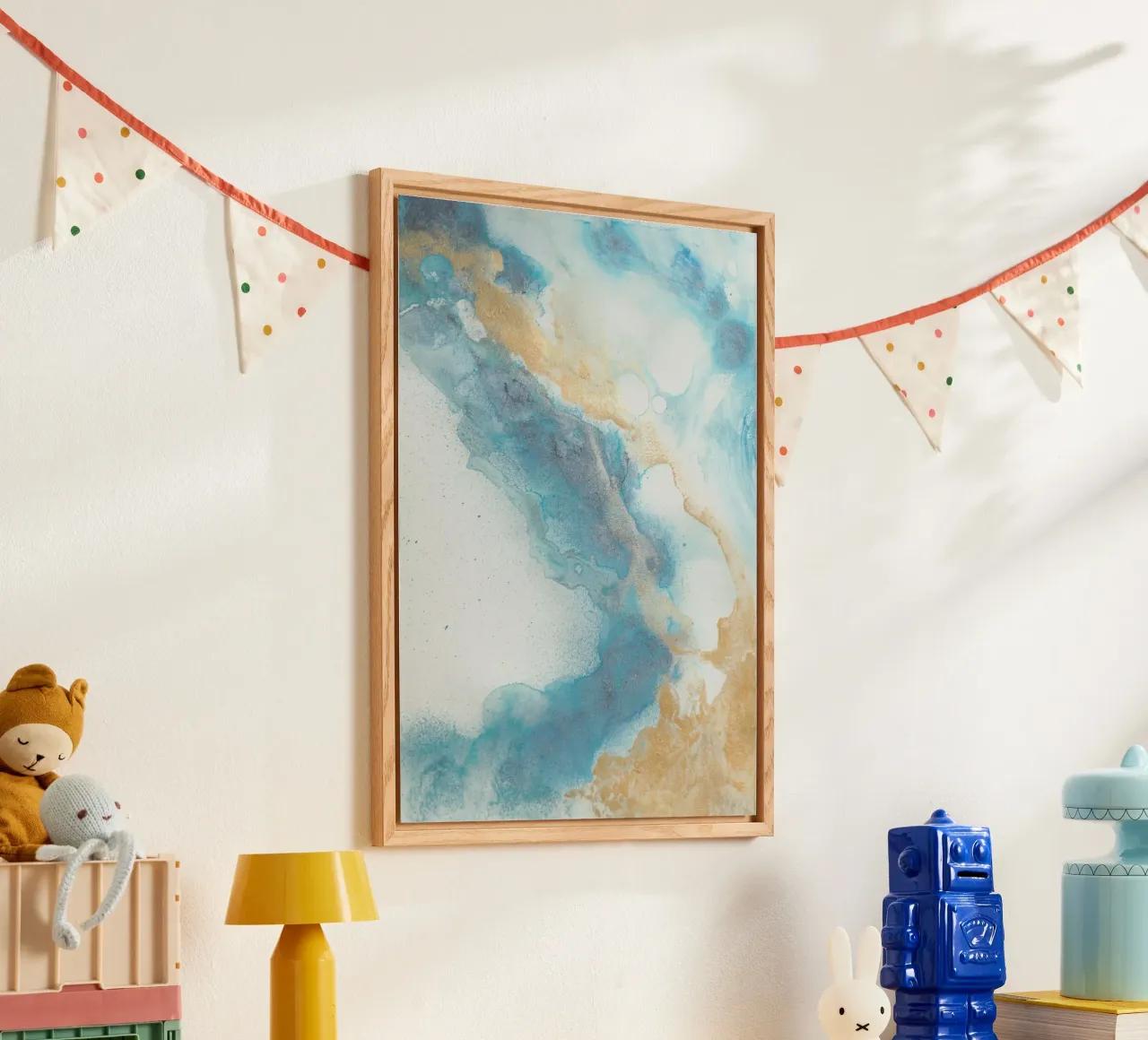 Costa Azzurra plexiglass da Eva Nev Watercolor