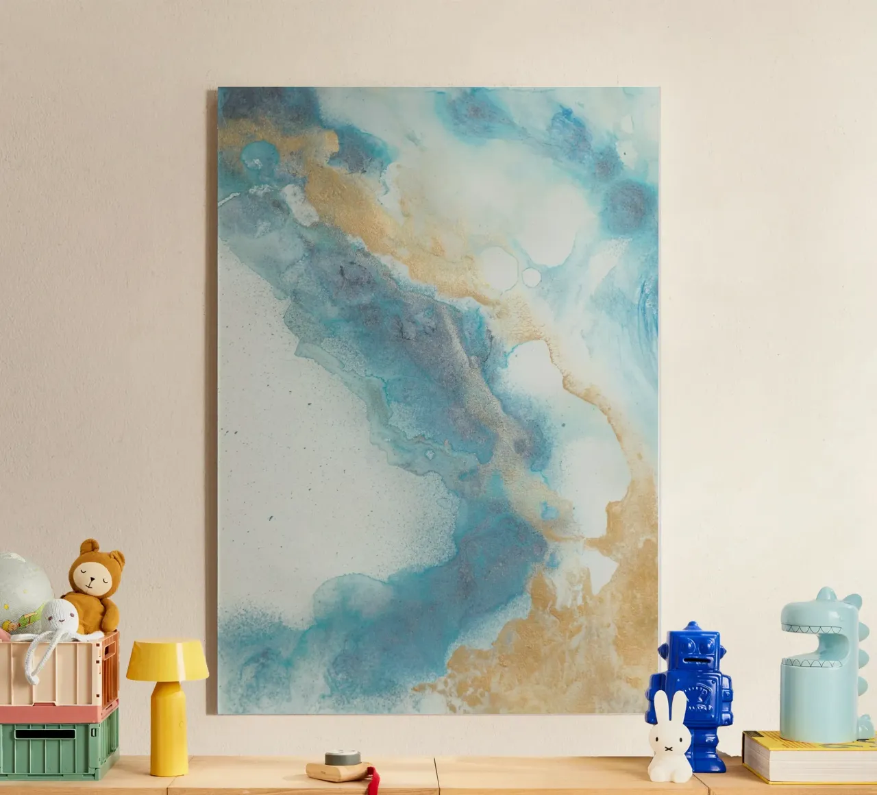 Costa Azzurra plexiglass da Eva Nev Watercolor