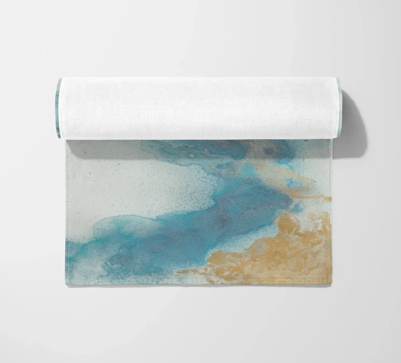 Costa Azzurra telo mare da Eva Nev Watercolor