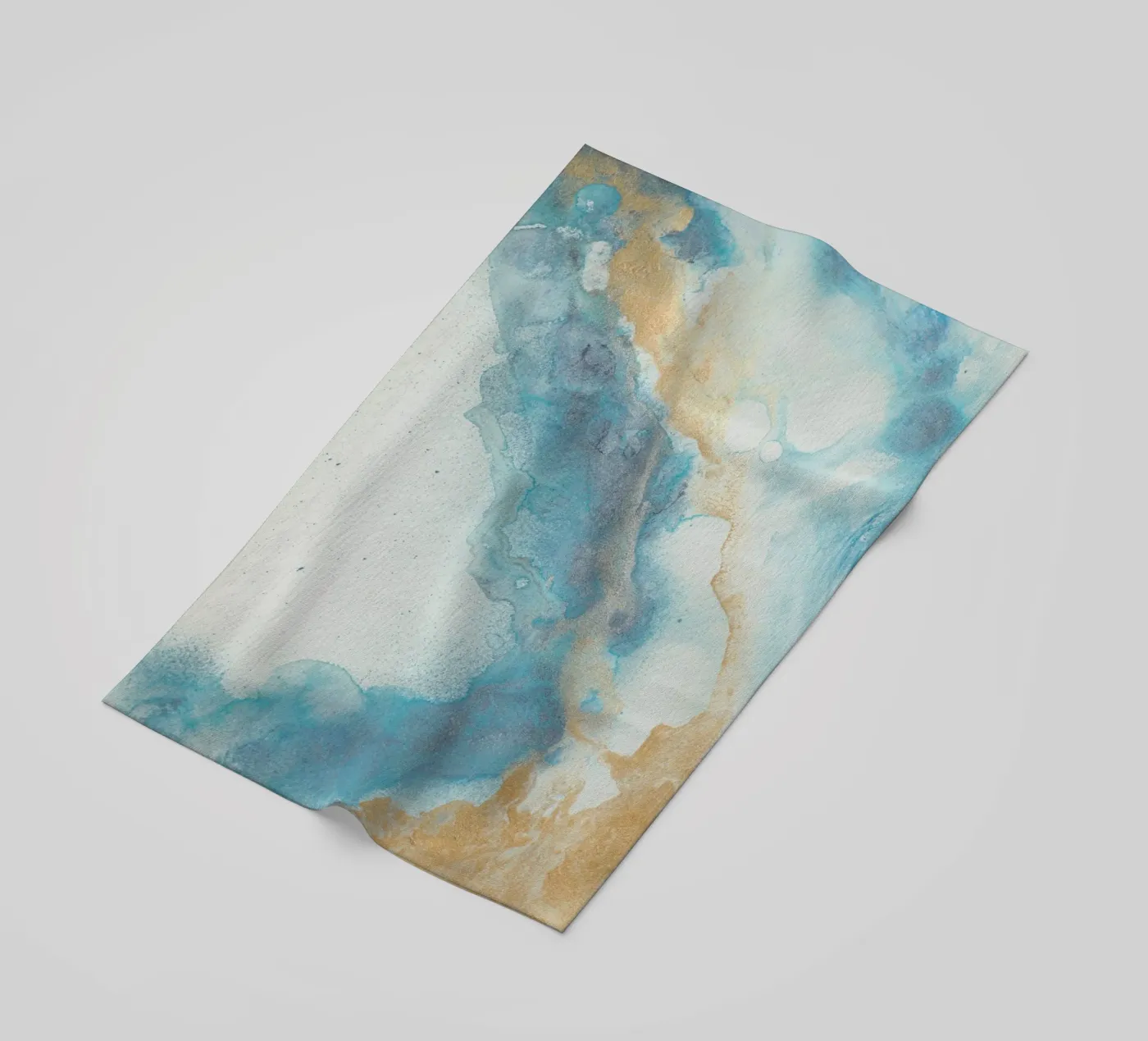 Costa Azzurra telo mare da Eva Nev Watercolor