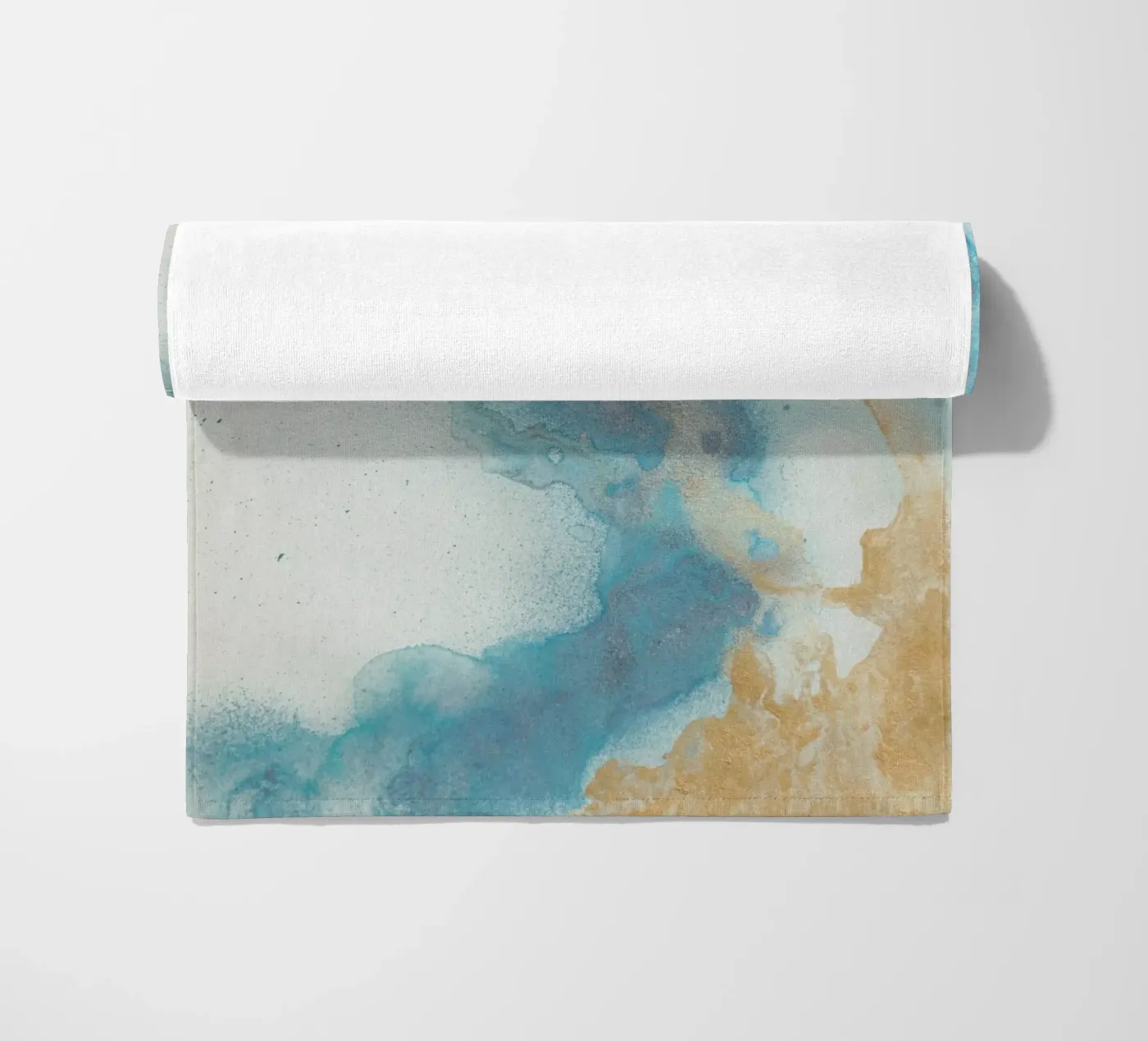 Costa Azzurra telo mare da Eva Nev Watercolor