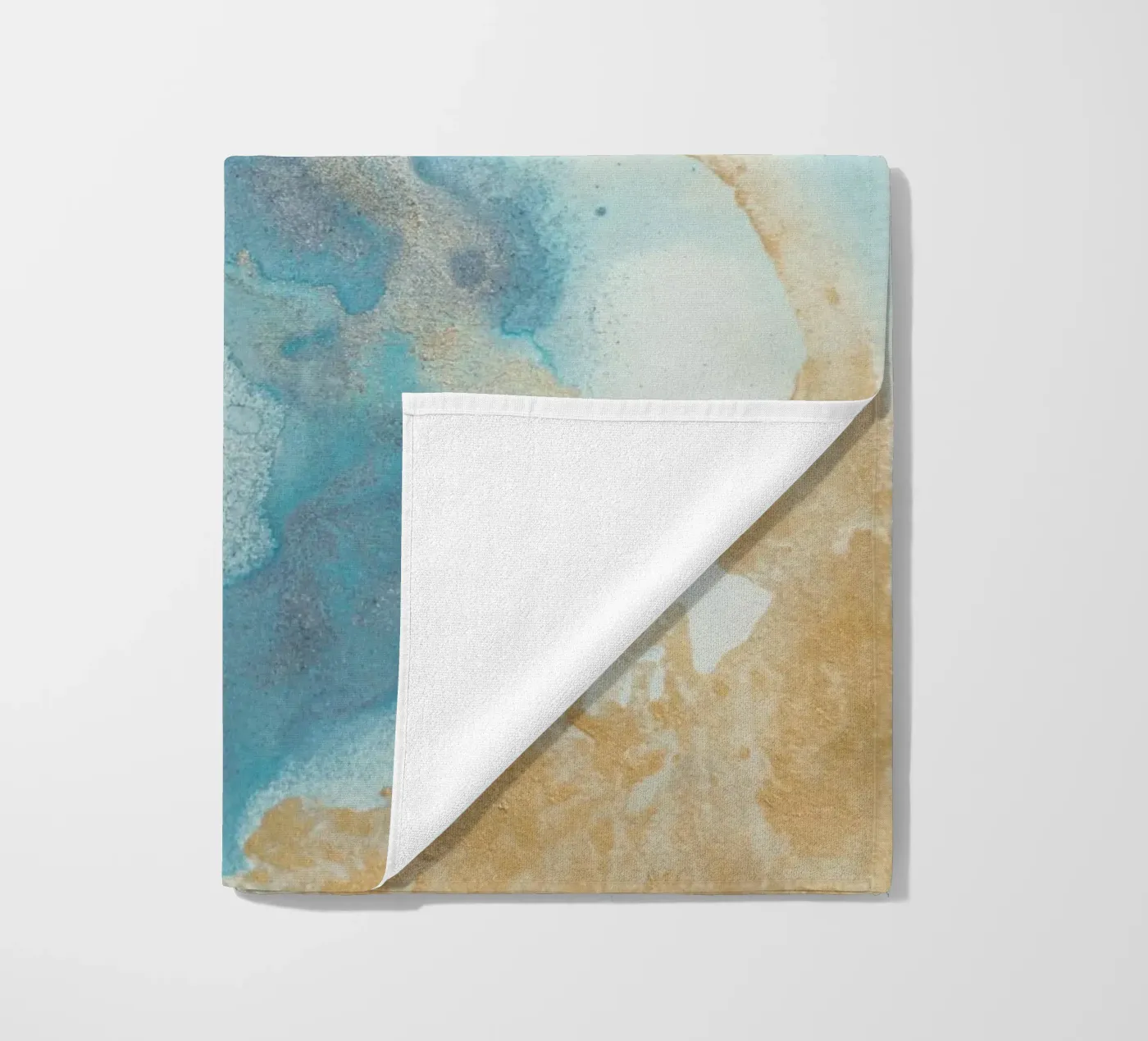 Costa Azzurra telo mare da Eva Nev Watercolor