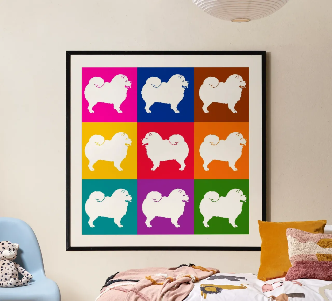 Chow Chow carta hahnemühle da Pop dogs