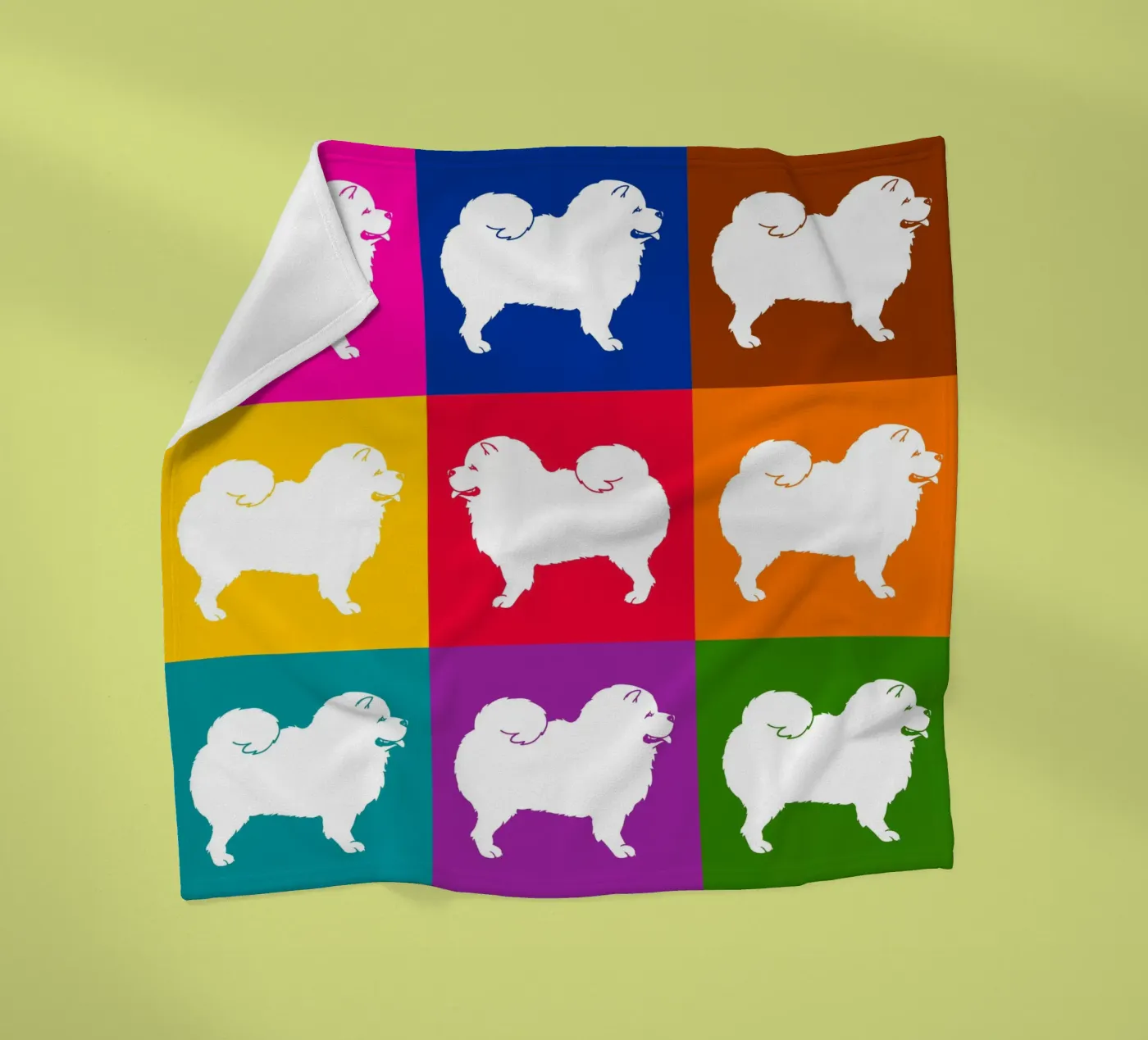 Chow Chow Fleecedecke von Pop dogs