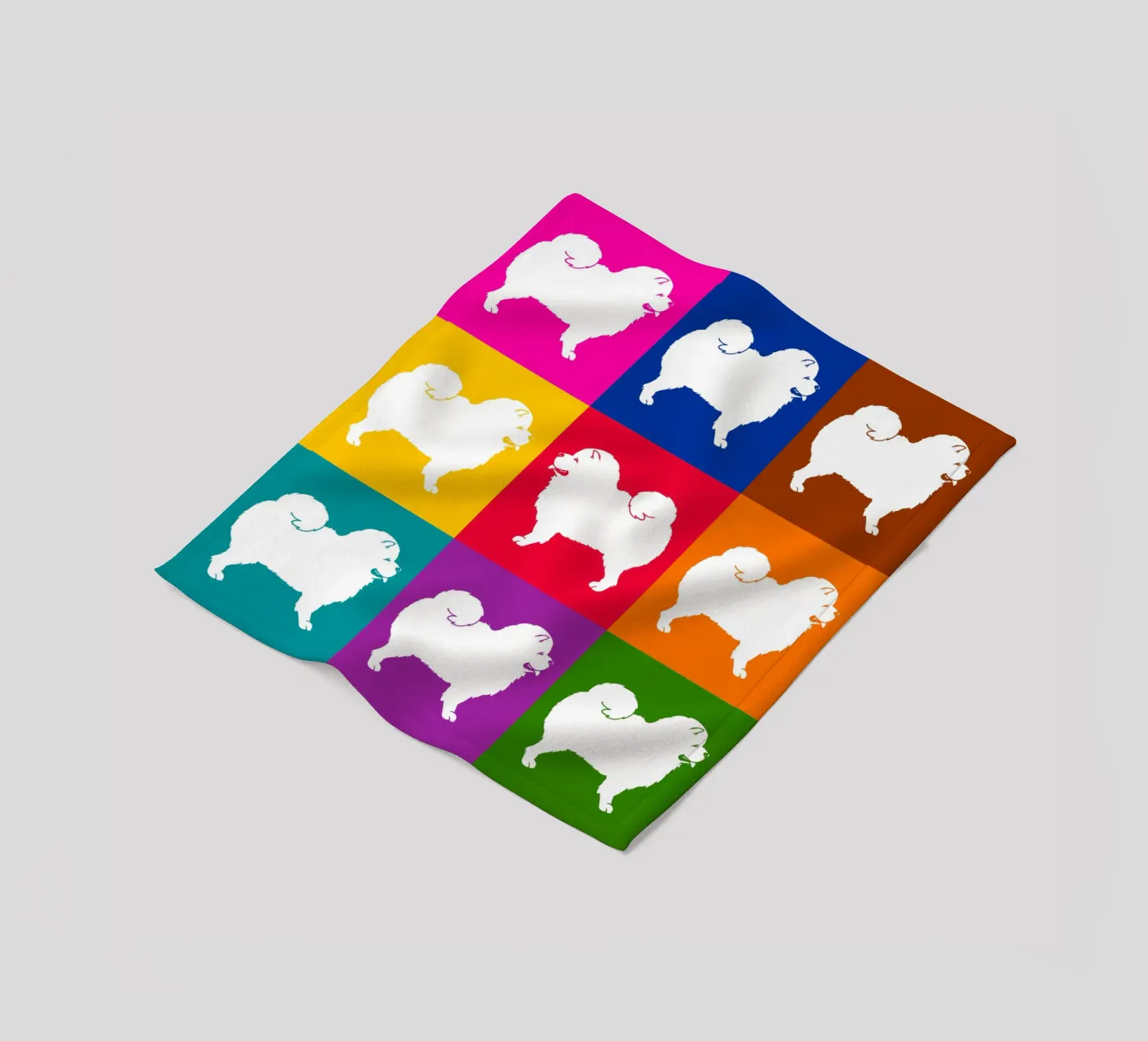 Chow Chow Fleecedecke von Pop dogs