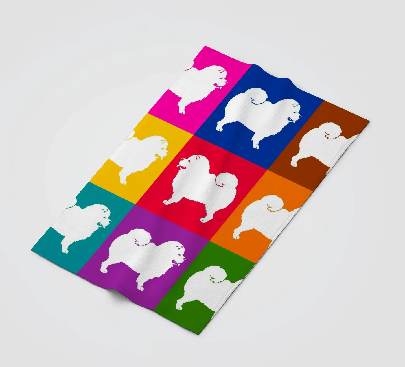 Chow Chow Fleecedecke von Pop dogs