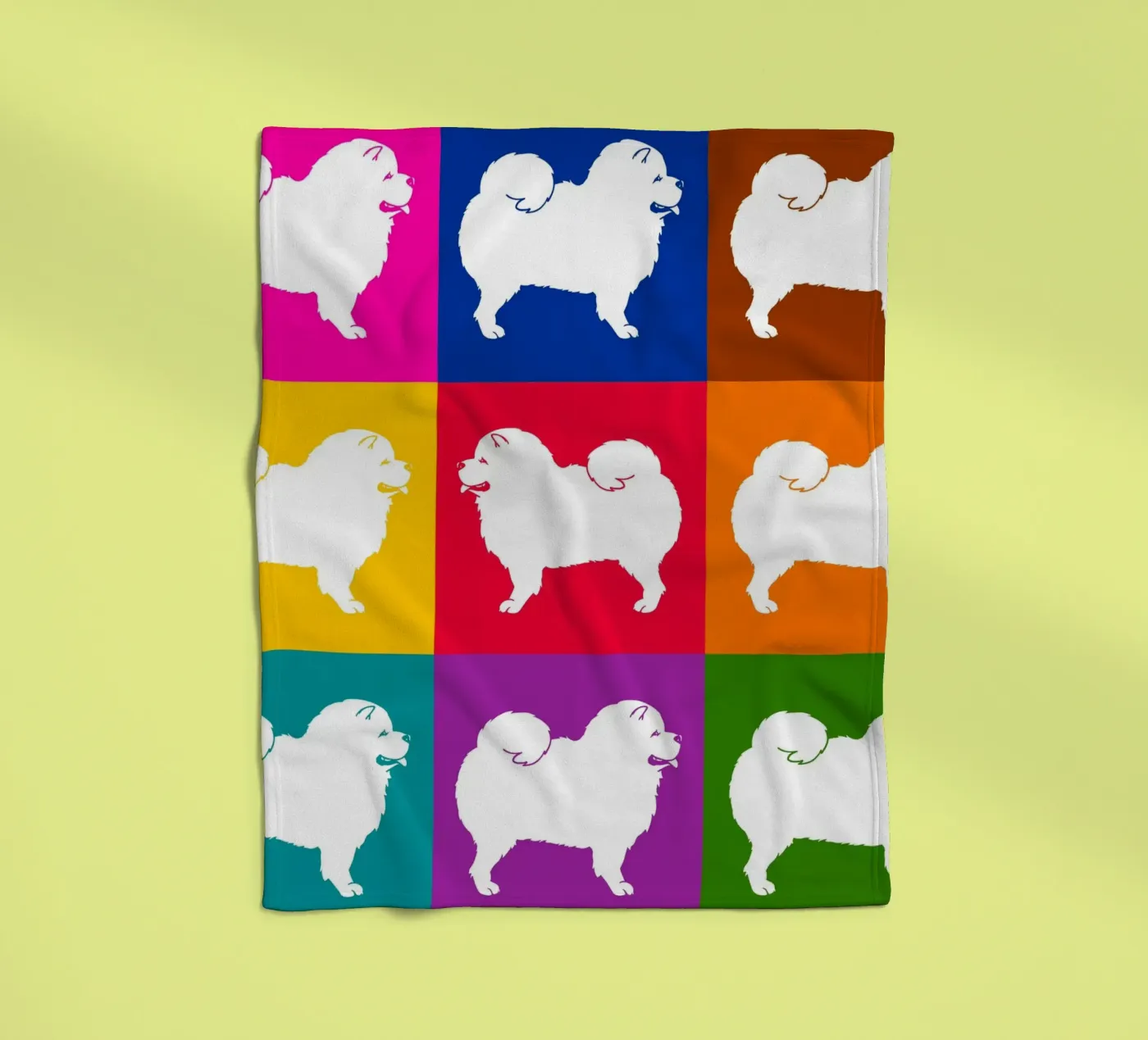 Chow Chow Fleecedecke von Pop dogs