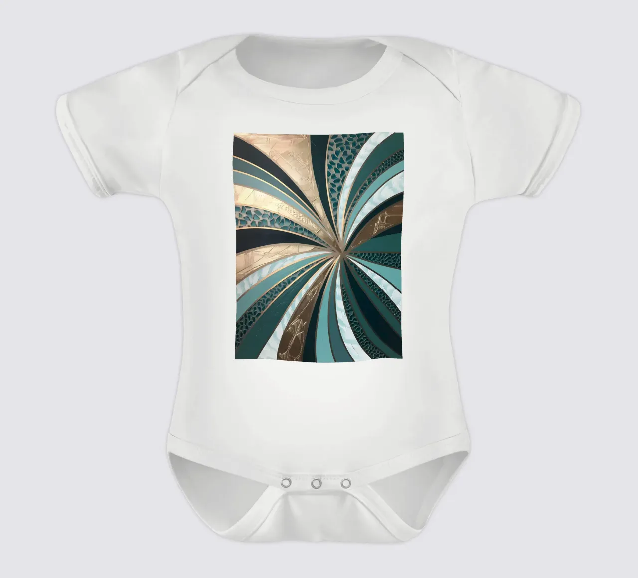Vortex d'émeraude body bébé de Artistic-shop