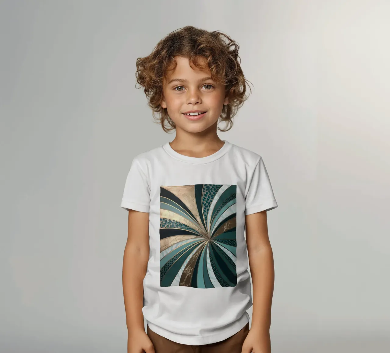 Emerald Vortex t-shirt bambini da Artistic-shop