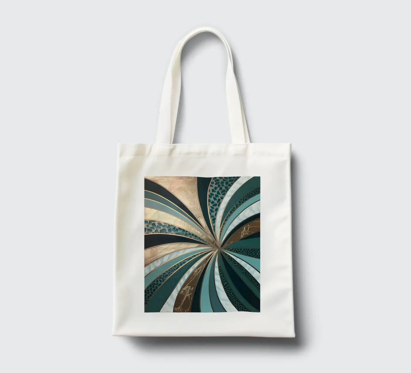 Emerald Vortex Jutebeutel von Artistic-shop