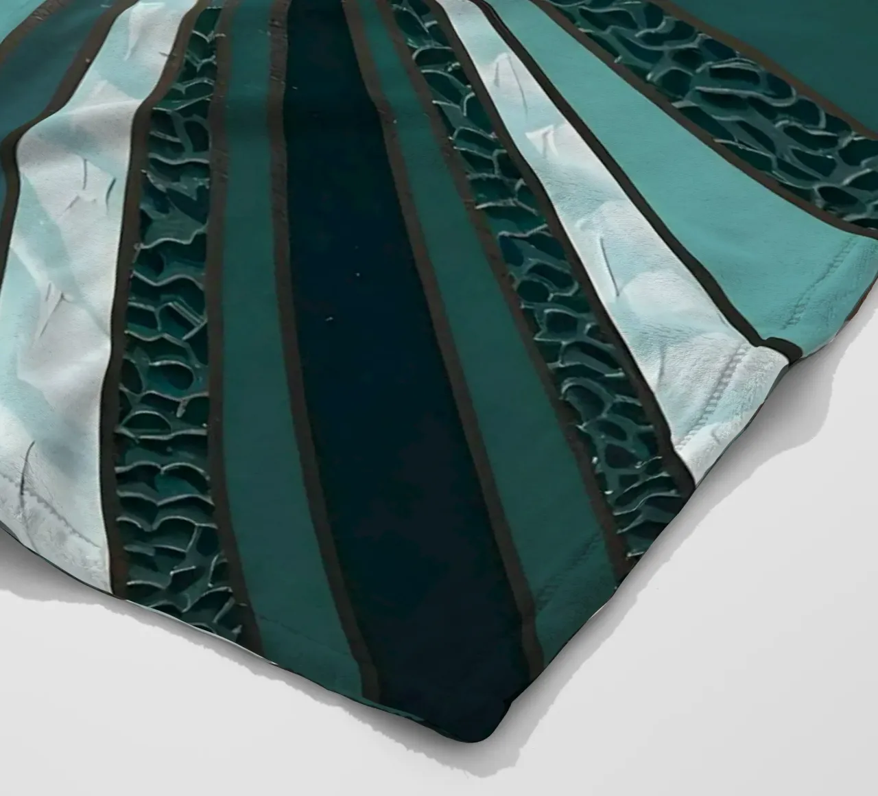 Emerald Vortex Fleecedecke von Artistic-shop