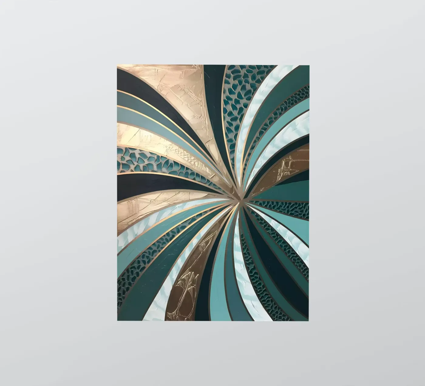 Emerald Vortex sticker by Artistic-shop