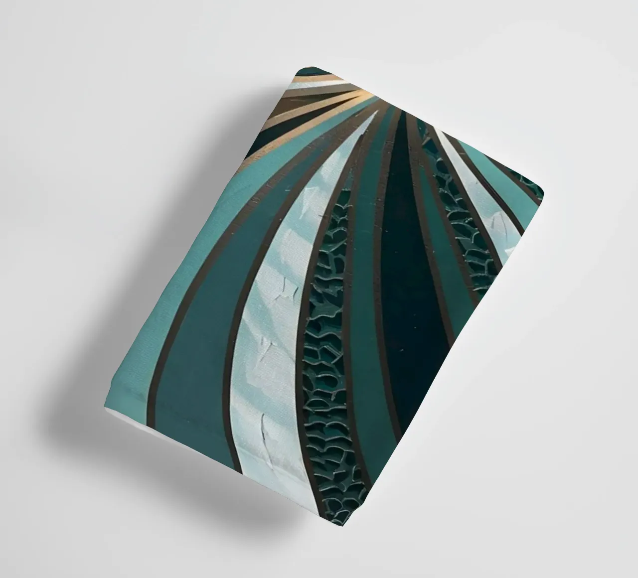 Emerald Vortex towel by Artistic-shop