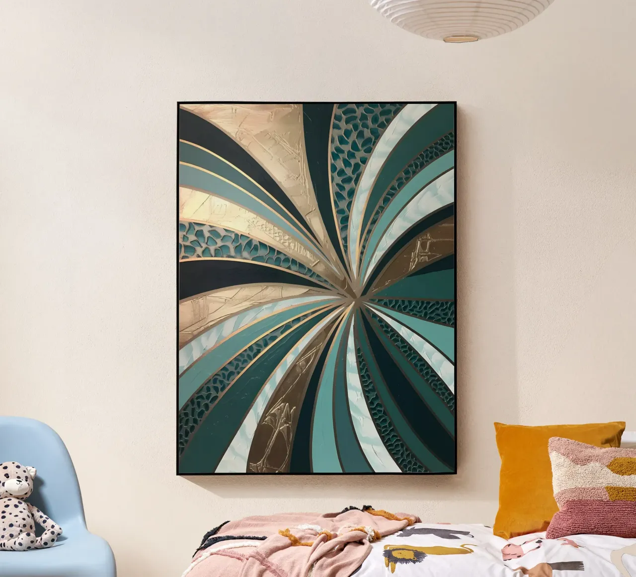 Emerald Vortex plexiglas de Artistic-shop