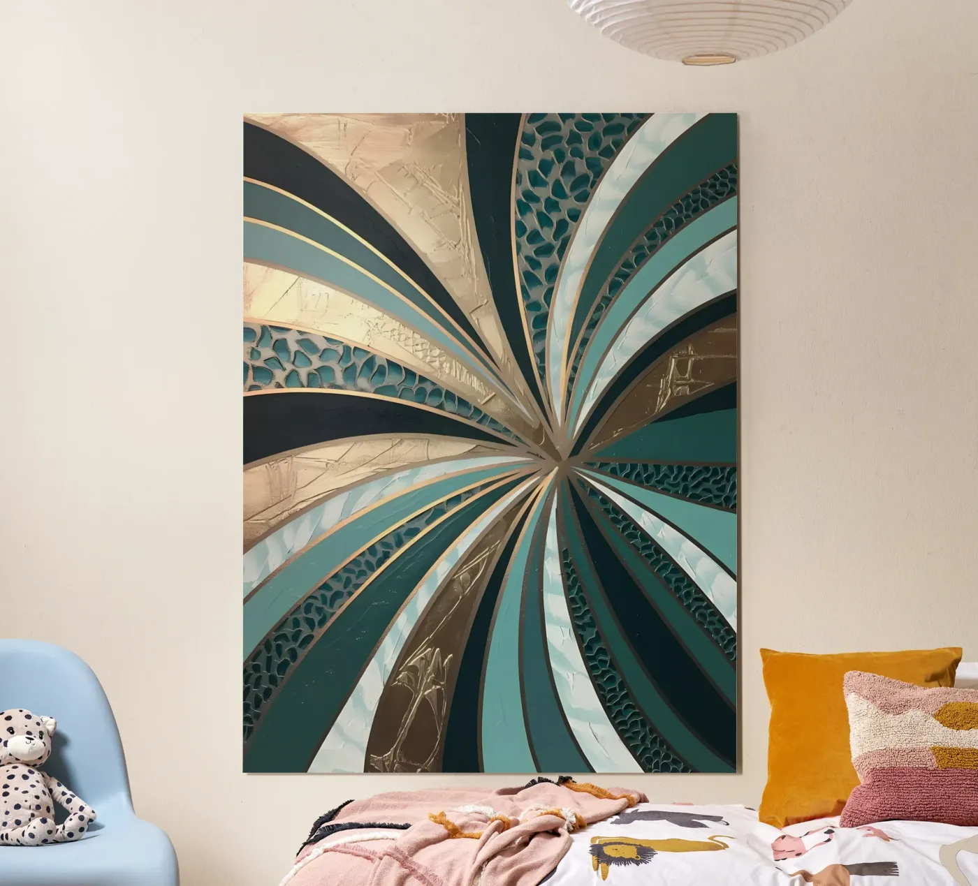 Emerald Vortex poster de Artistic-shop