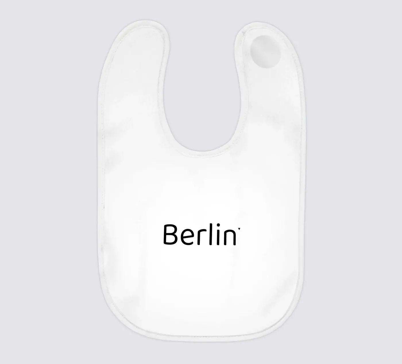 Berlin baby bib by typotraveler