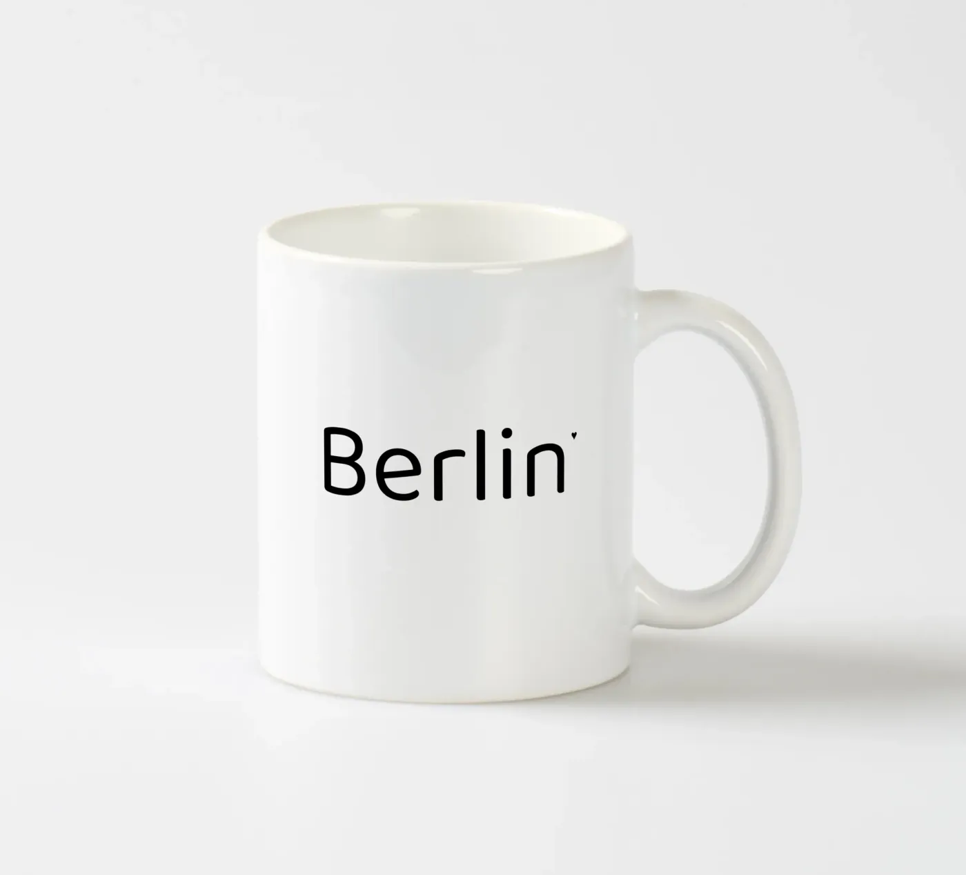 Berlin ceramic mug by typotraveler