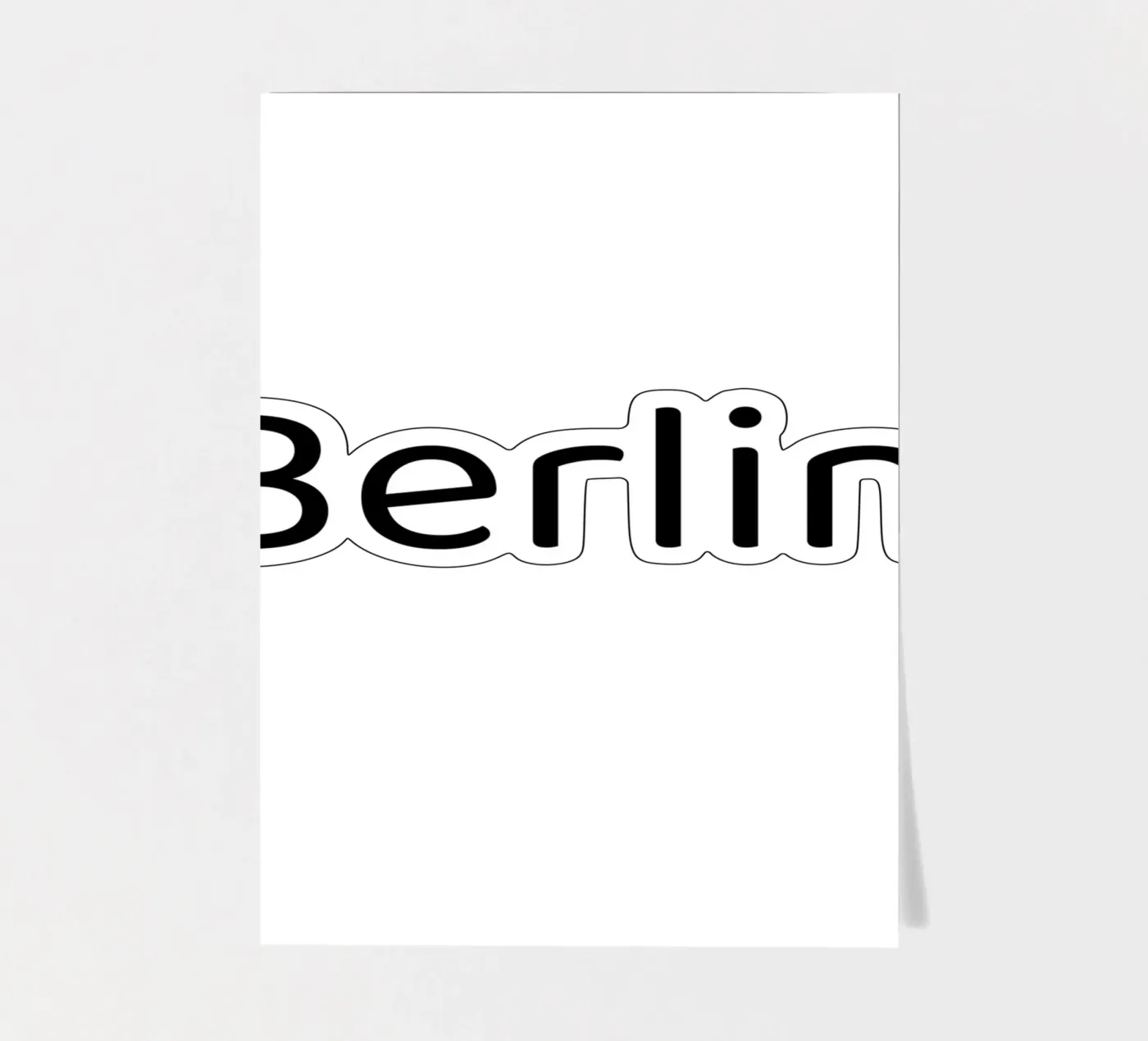 Berlin sticker sheet by typotraveler