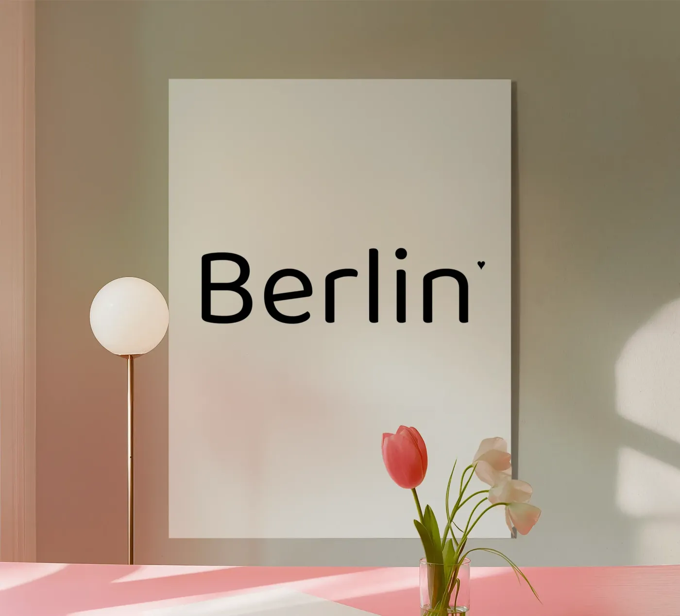 Berlin Acryl-Glas von typotraveler